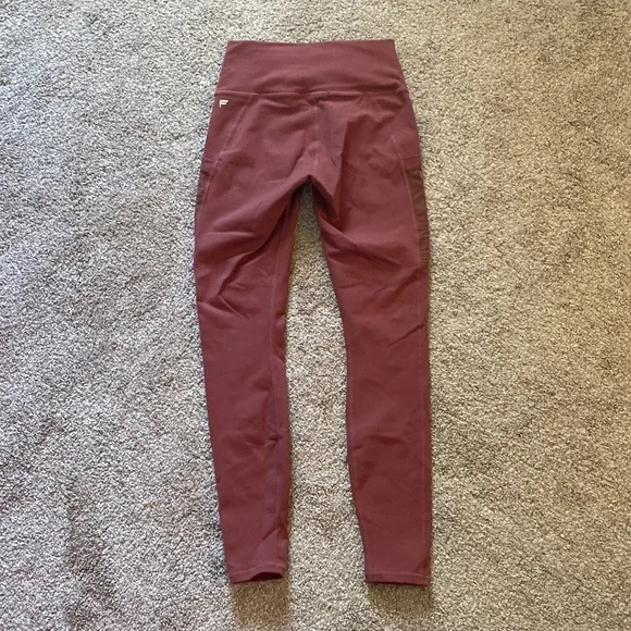 Burnt Orange Fabletics Leggings - Picture 2 of 2